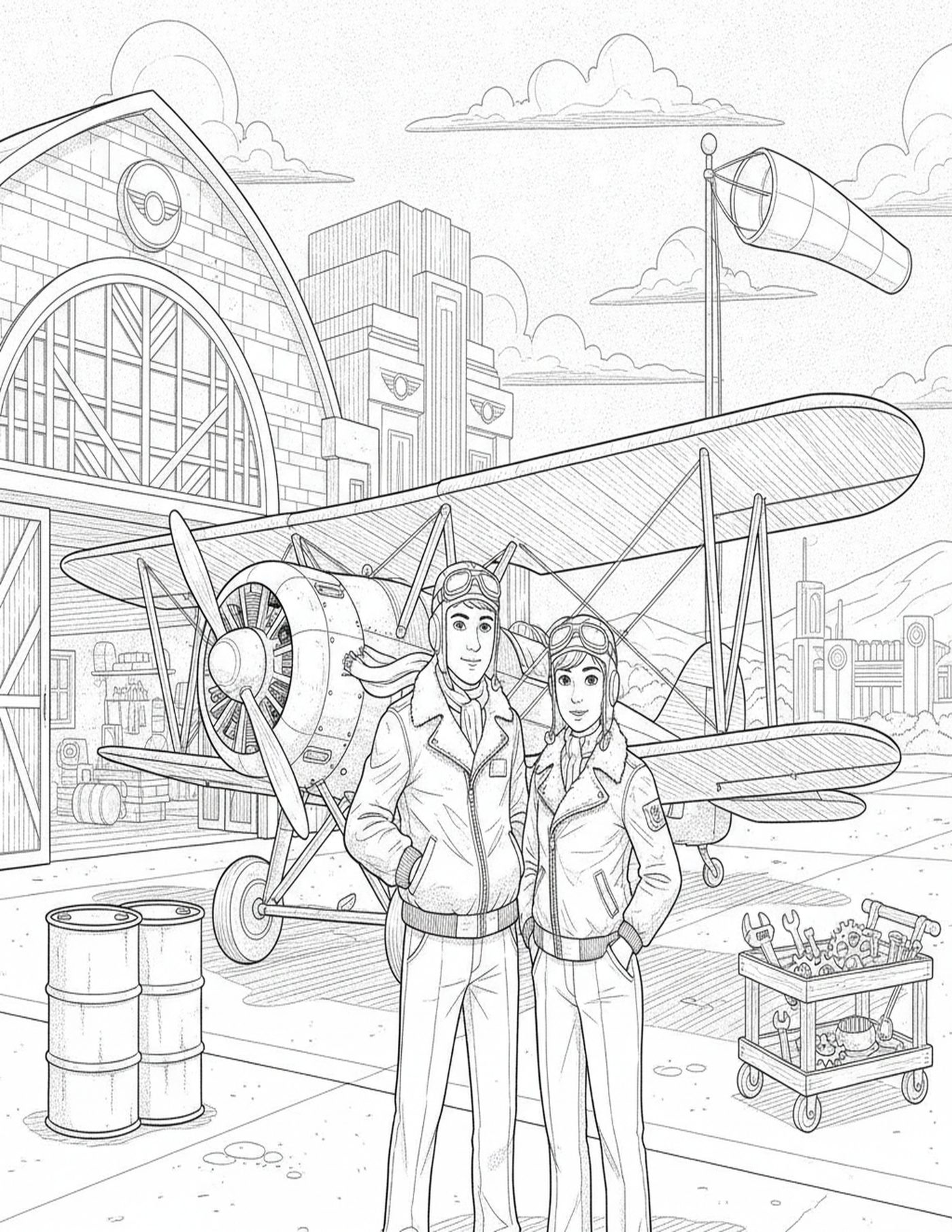 Golden Age of Flight — interior sample 1