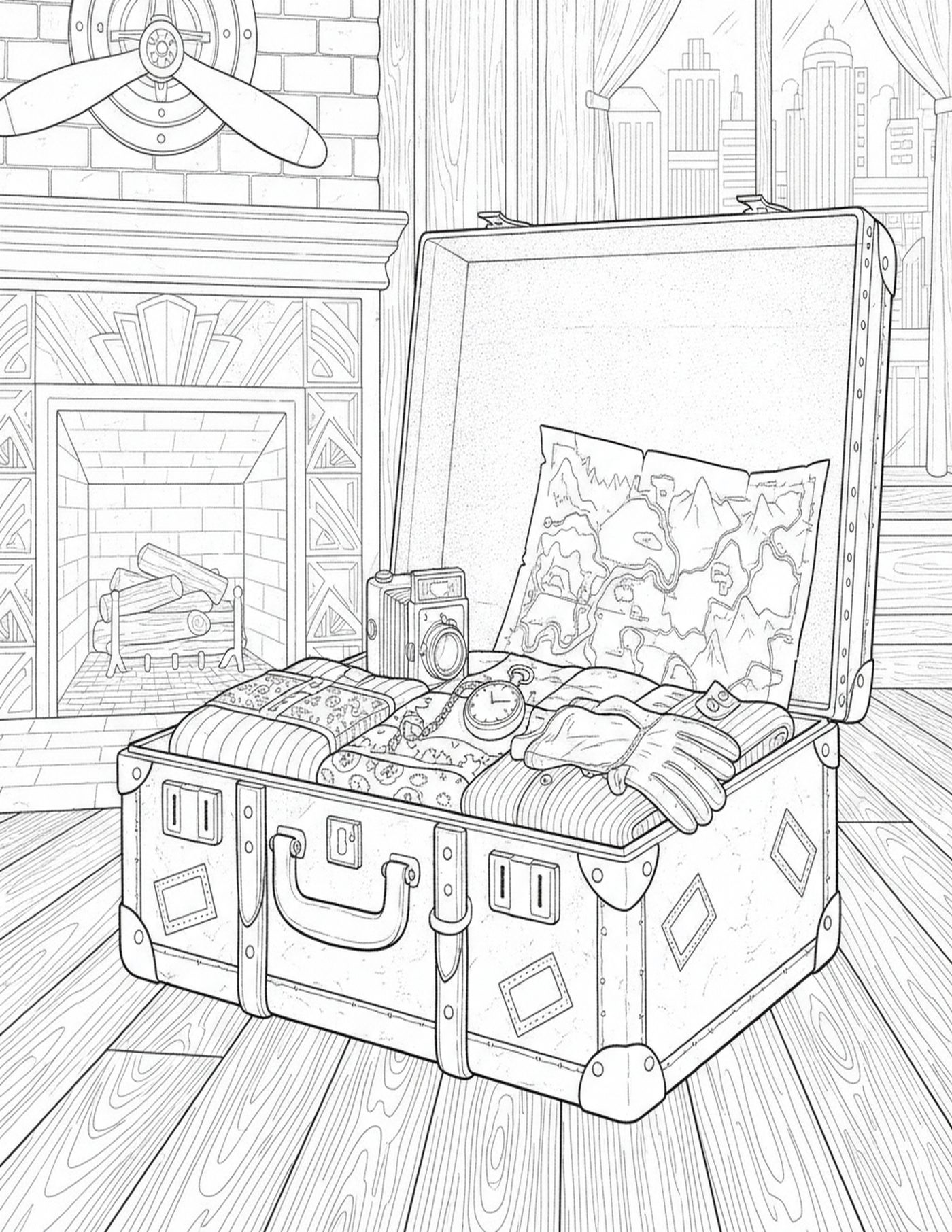 Golden Age of Flight — interior sample 2