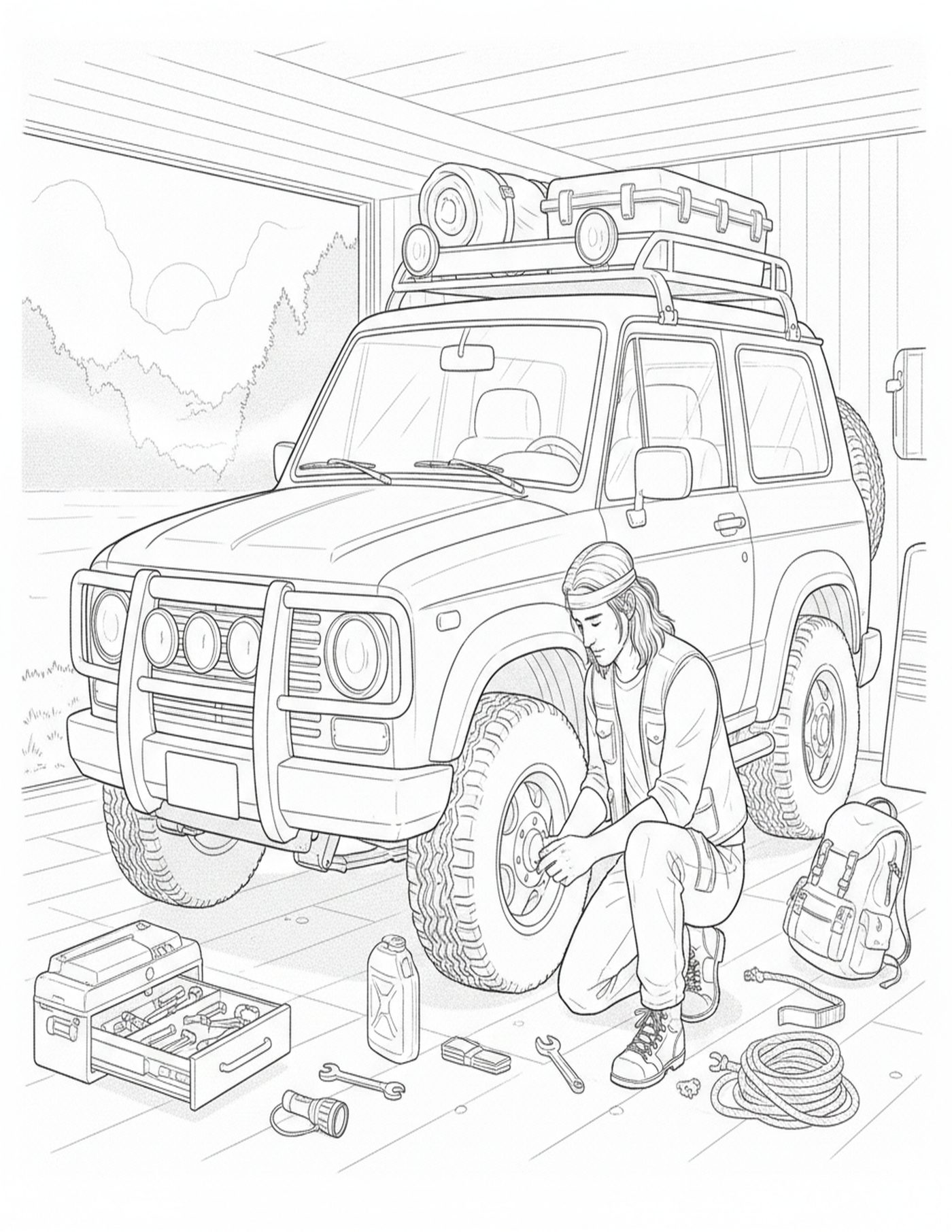 Nightfall Trail — interior sample 1