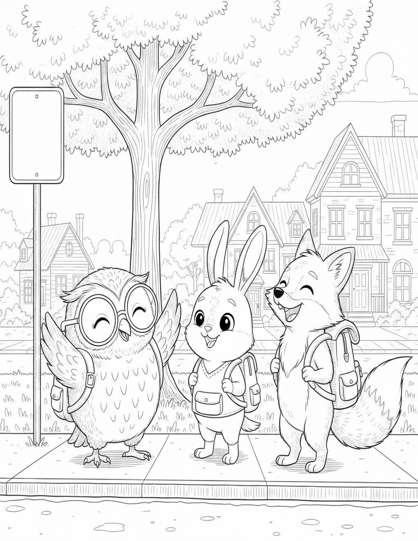 Ollie the Owl Coloring & Activity Book – Dinosaurs, Space & Museum Adventures — interior sample 2