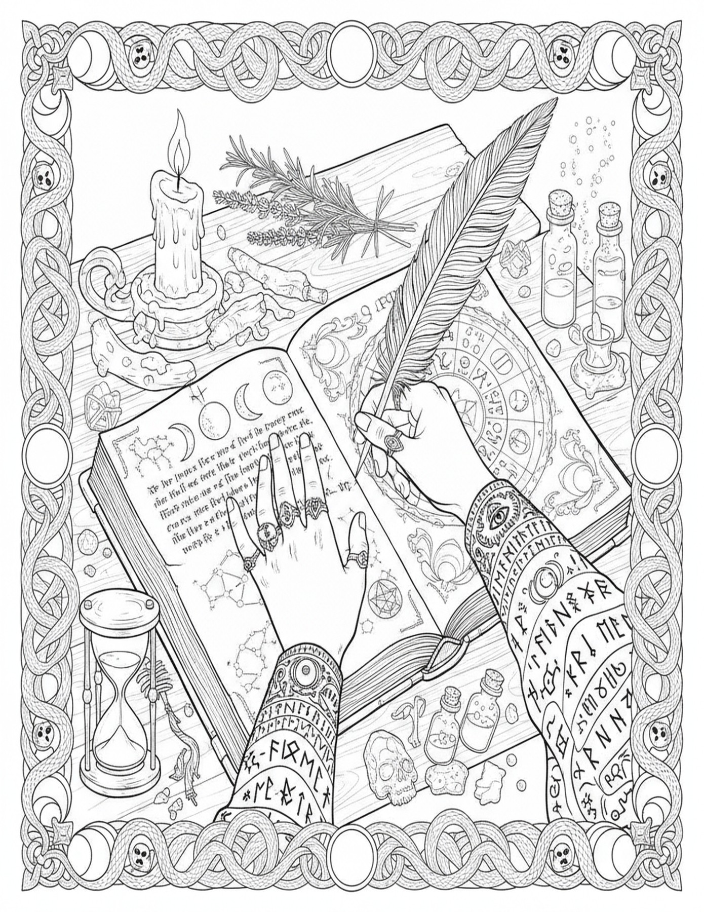Shadows & Sigils — interior sample 1